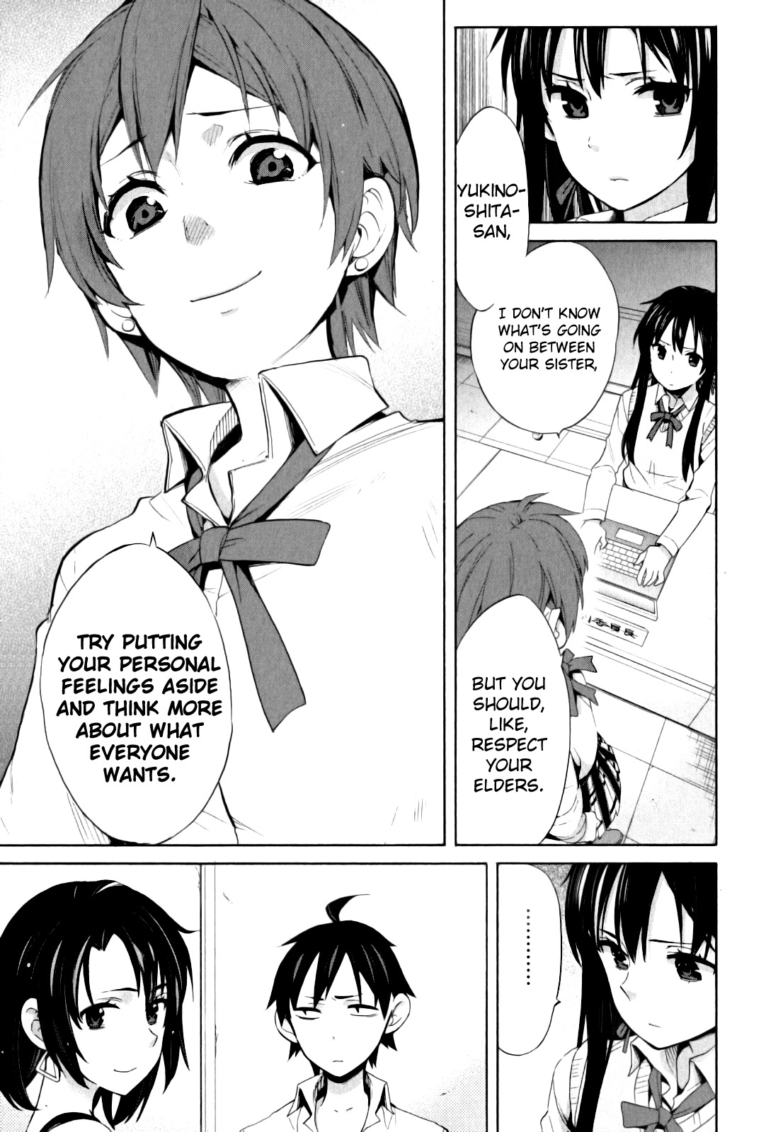 Yahari Ore no Seishun Rabukome wa Machigatte Iru. - Mougenroku Chapter 21 page 51 - Chapter 21