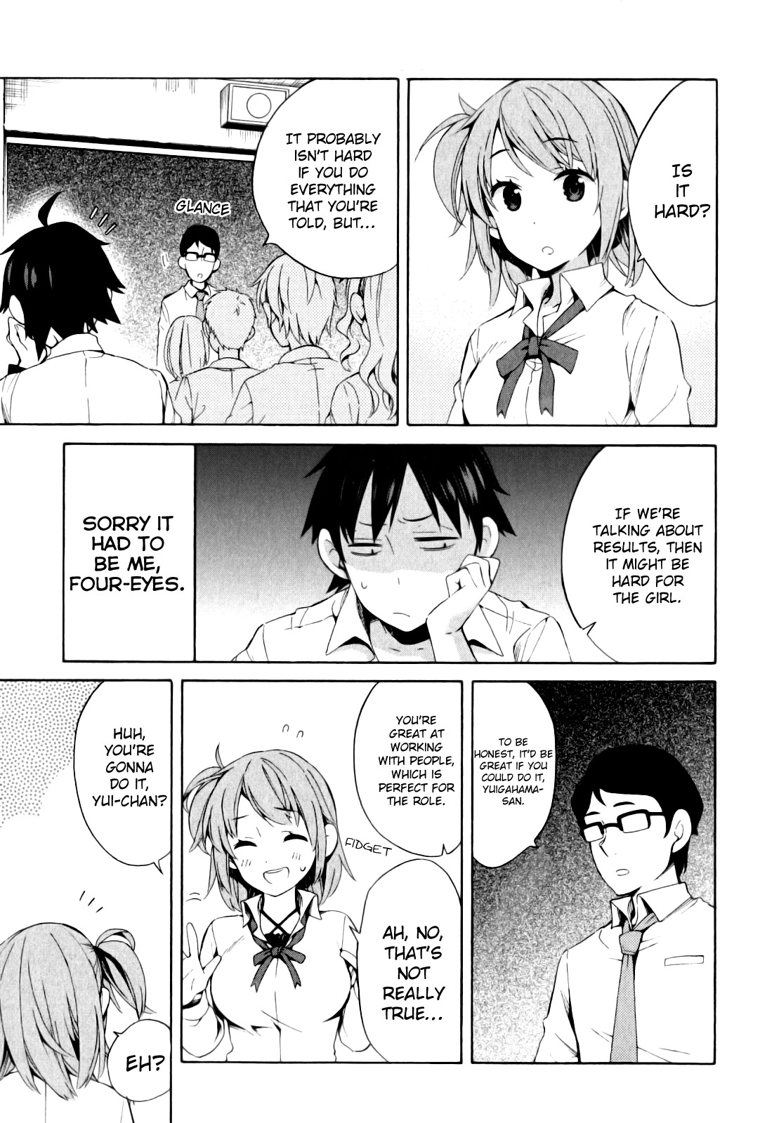 Yahari Ore no Seishun Rabukome wa Machigatte Iru. - Mougenroku Chapter 21 page 7 - Chapter 21
