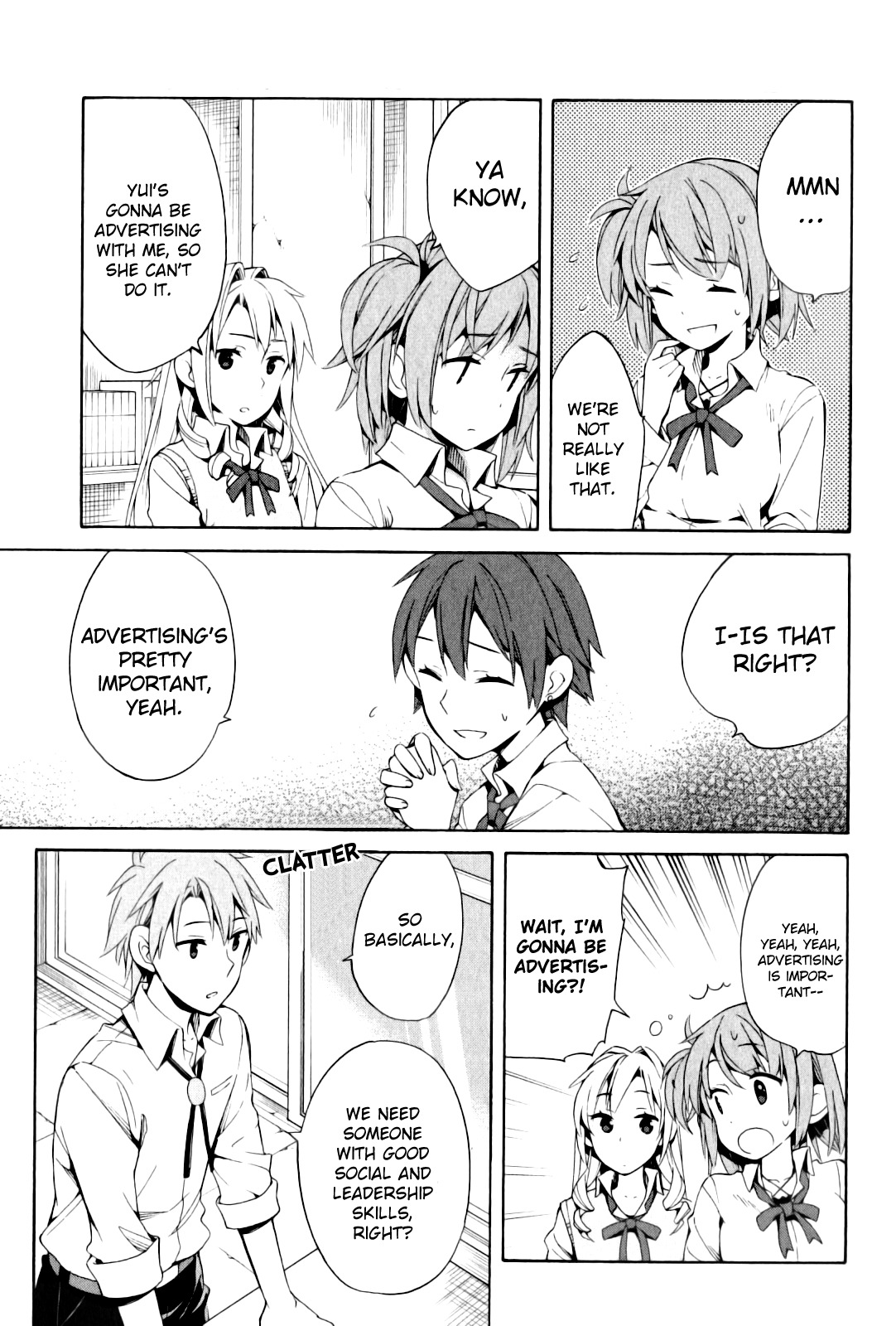 Yahari Ore no Seishun Rabukome wa Machigatte Iru. - Mougenroku Chapter 21 page 9 - Chapter 21