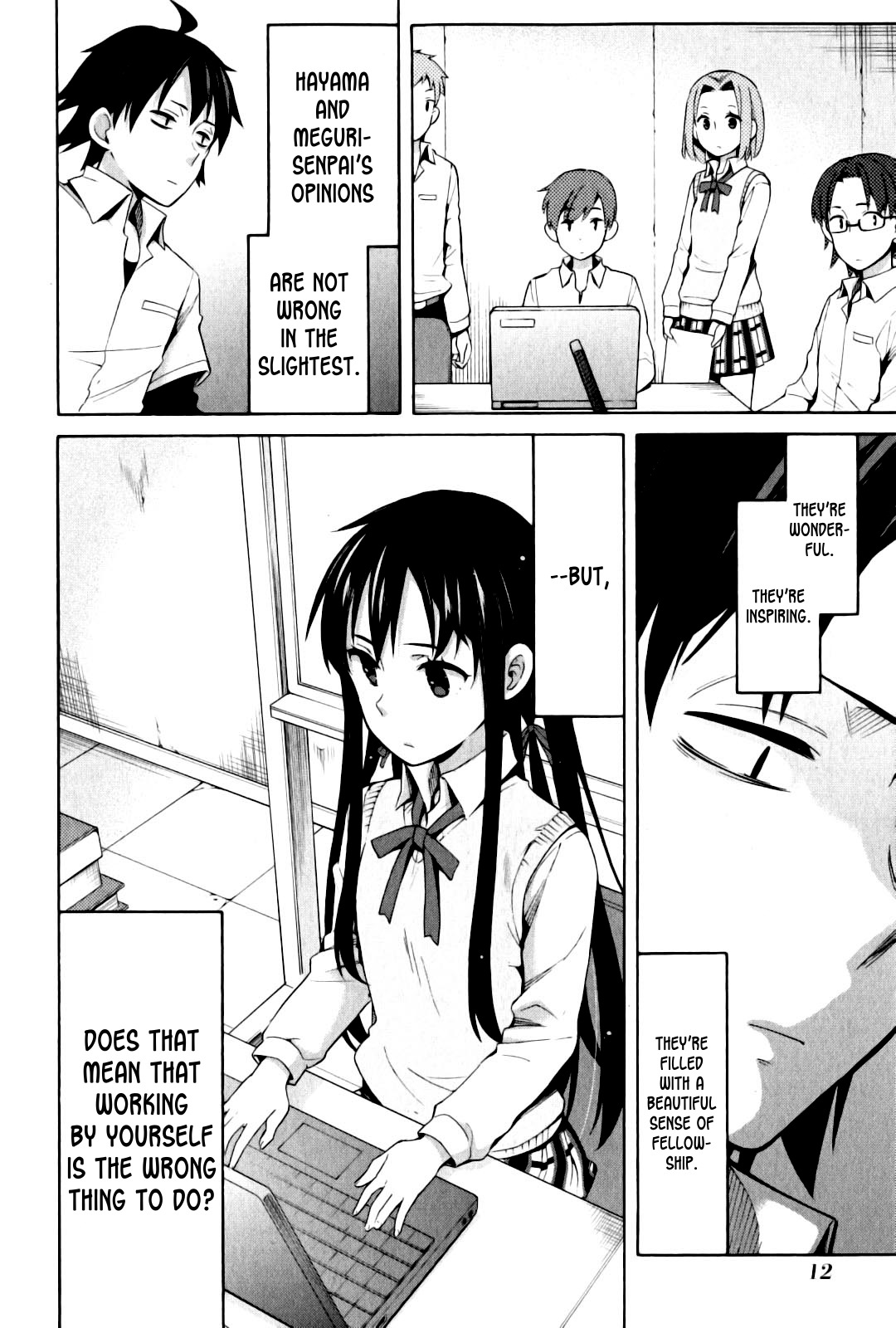Yahari Ore no Seishun Rabukome wa Machigatte Iru. - Mougenroku Chapter 22 page 10 - Chapter 22