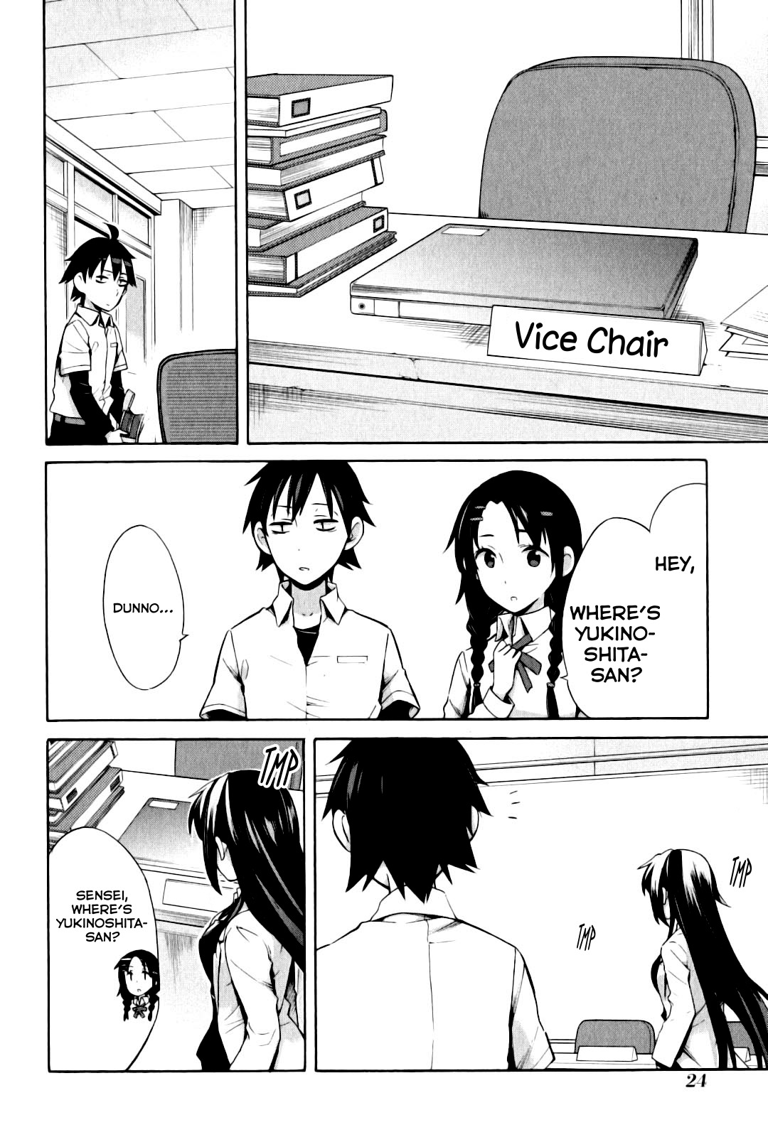 Yahari Ore no Seishun Rabukome wa Machigatte Iru. - Mougenroku Chapter 22 page 22 - Chapter 22