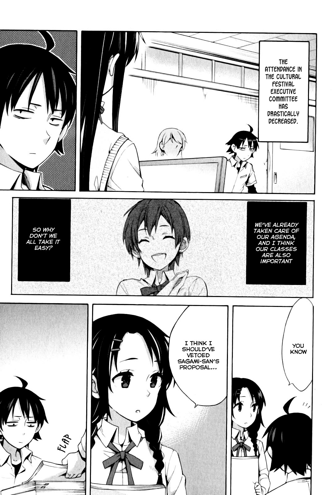 Yahari Ore no Seishun Rabukome wa Machigatte Iru. - Mougenroku Chapter 22 page 5 - Chapter 22