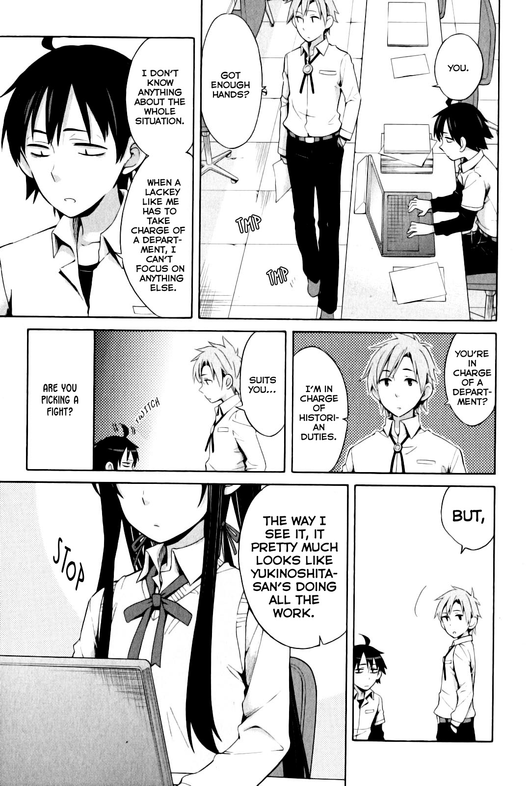Yahari Ore no Seishun Rabukome wa Machigatte Iru. - Mougenroku Chapter 22 page 7 - Chapter 22