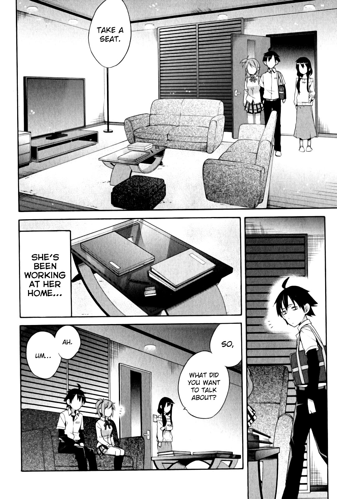Yahari Ore no Seishun Rabukome wa Machigatte Iru. - Mougenroku Chapter 23 page 10 - Chapter 23