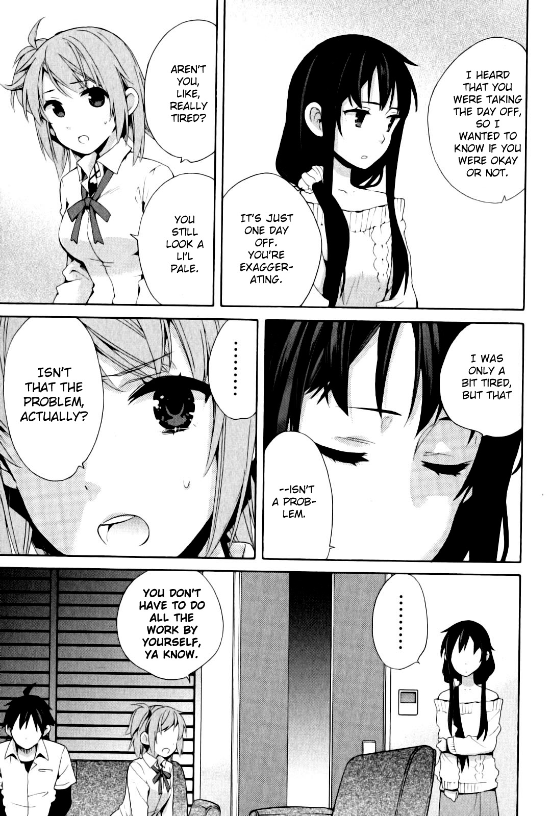 Yahari Ore no Seishun Rabukome wa Machigatte Iru. - Mougenroku Chapter 23 page 11 - Chapter 23