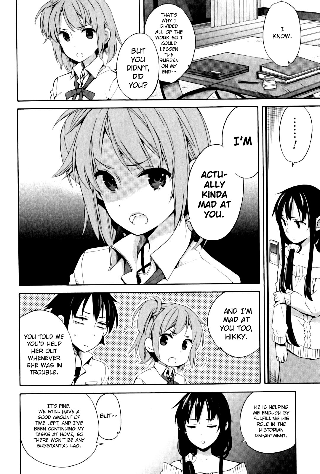 Yahari Ore no Seishun Rabukome wa Machigatte Iru. - Mougenroku Chapter 23 page 12 - Chapter 23