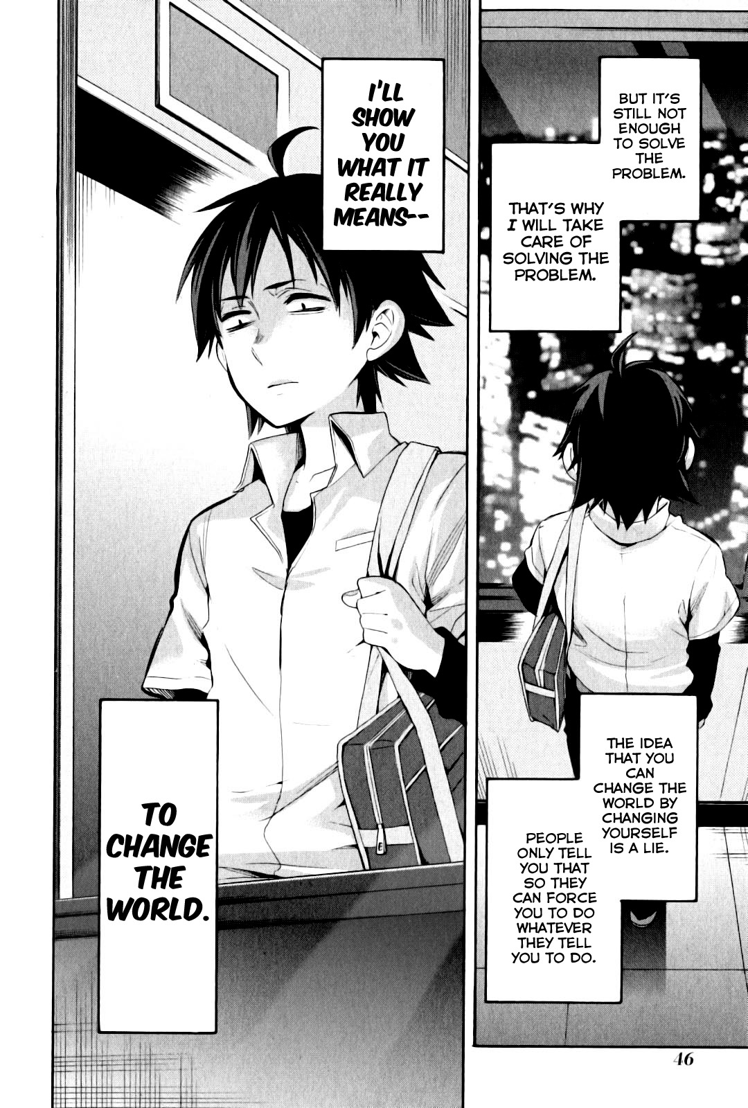 Yahari Ore no Seishun Rabukome wa Machigatte Iru. - Mougenroku Chapter 23 page 20 - Chapter 23