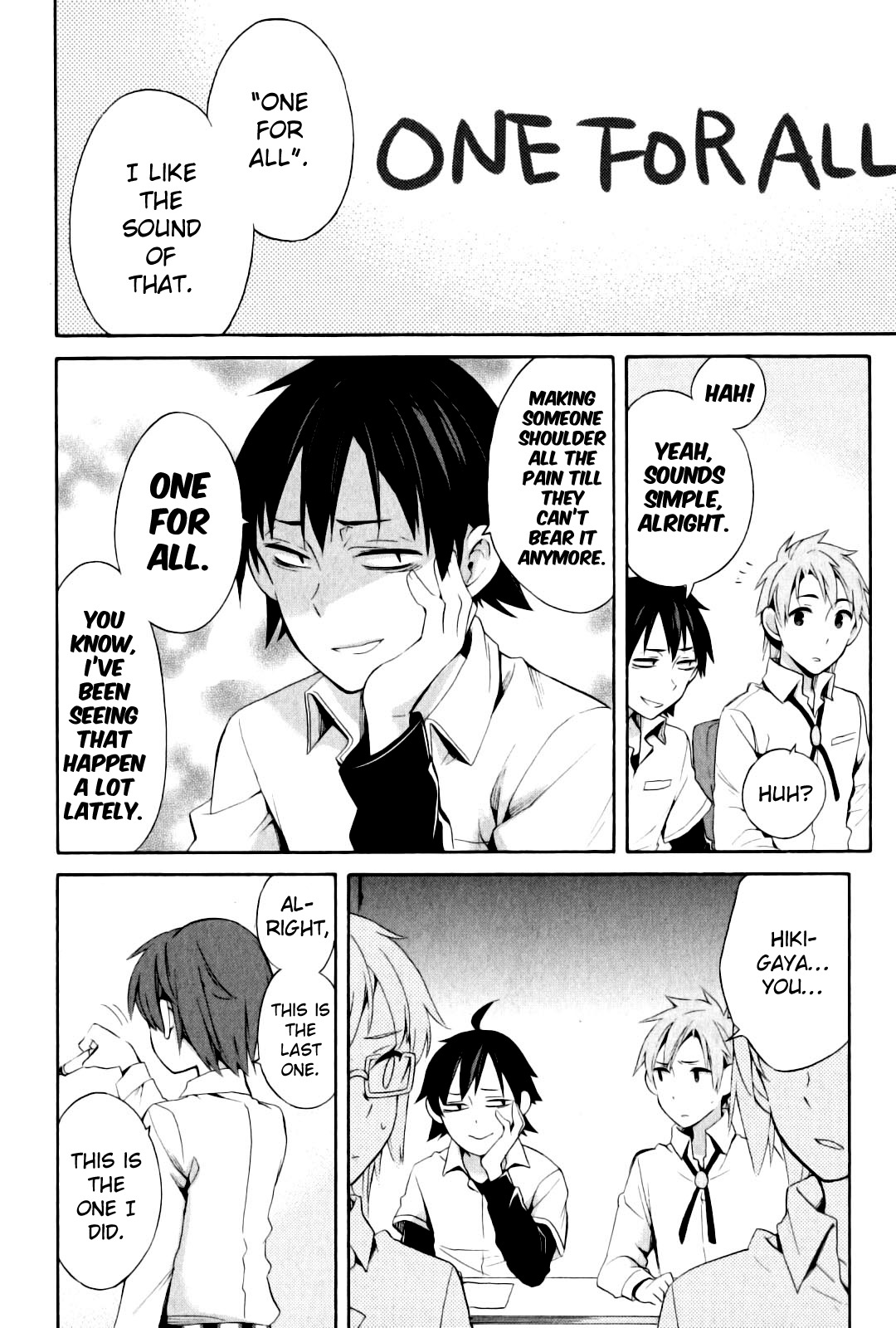 Yahari Ore no Seishun Rabukome wa Machigatte Iru. - Mougenroku Chapter 23 page 24 - Chapter 23