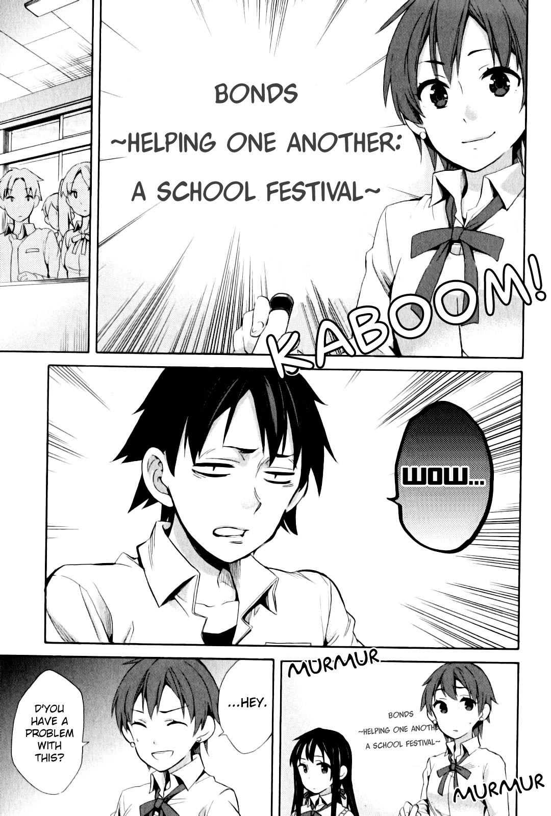 Yahari Ore no Seishun Rabukome wa Machigatte Iru. - Mougenroku Chapter 23 page 25 - Chapter 23