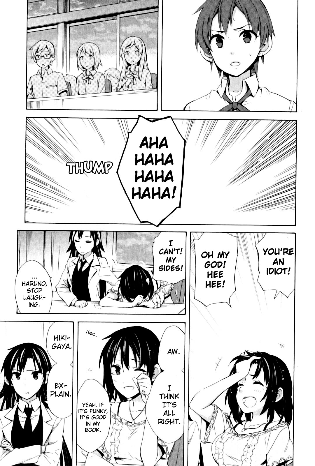 Yahari Ore no Seishun Rabukome wa Machigatte Iru. - Mougenroku Chapter 23 page 27 - Chapter 23