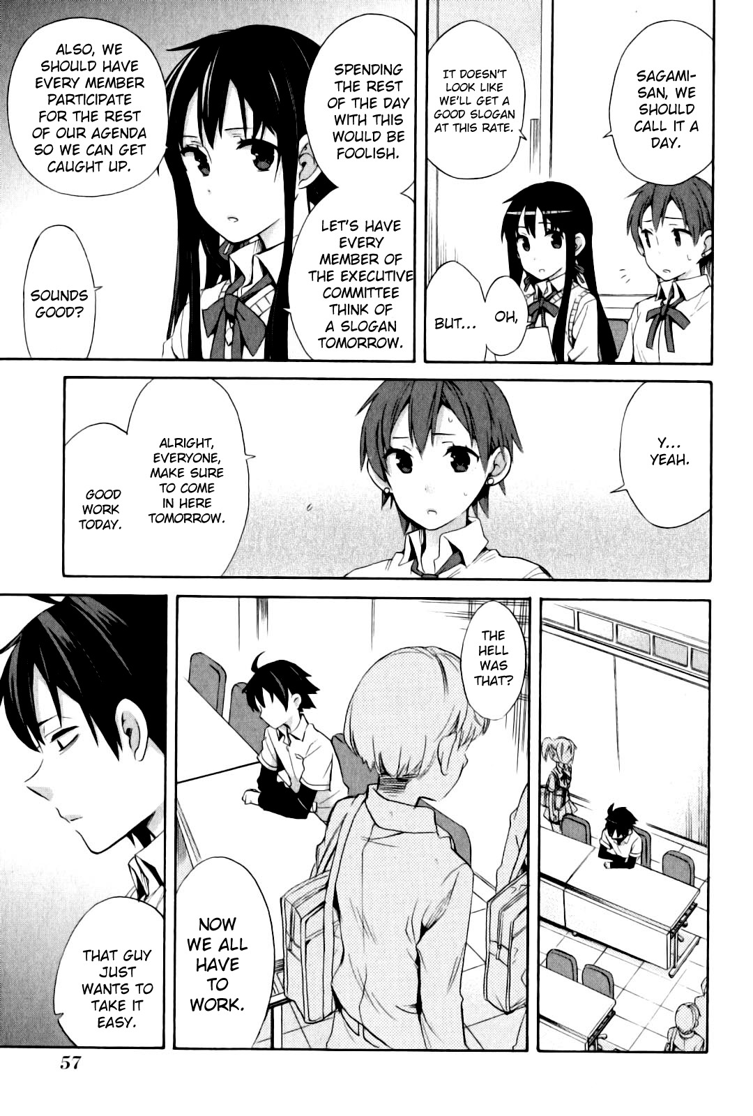 Yahari Ore no Seishun Rabukome wa Machigatte Iru. - Mougenroku Chapter 23 page 31 - Chapter 23