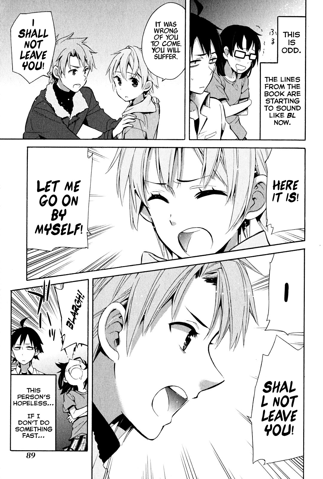 Yahari Ore no Seishun Rabukome wa Machigatte Iru. - Mougenroku Chapter 24 page 23 - Chapter 24