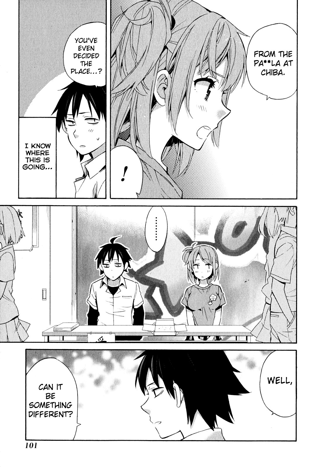 Yahari Ore no Seishun Rabukome wa Machigatte Iru. - Mougenroku Chapter 24 page 35 - Chapter 24