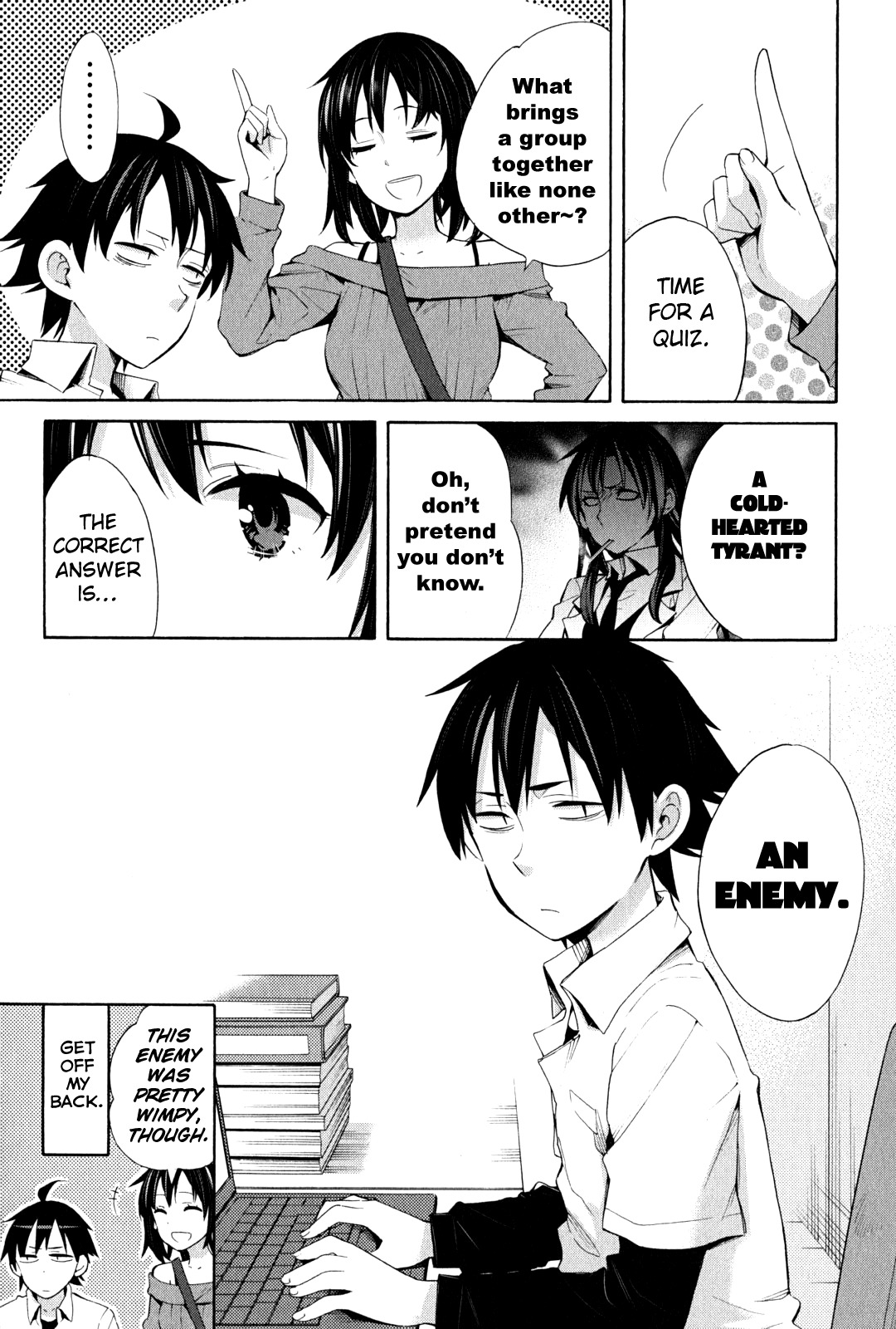 Yahari Ore no Seishun Rabukome wa Machigatte Iru. - Mougenroku Chapter 24 page 7 - Chapter 24