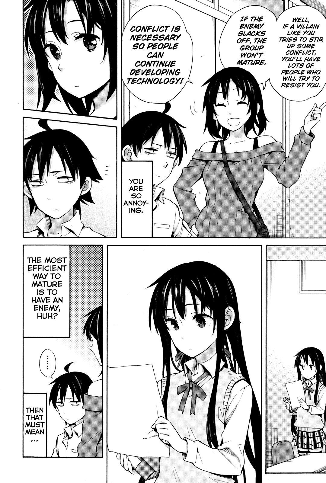 Yahari Ore no Seishun Rabukome wa Machigatte Iru. - Mougenroku Chapter 24 page 8 - Chapter 24