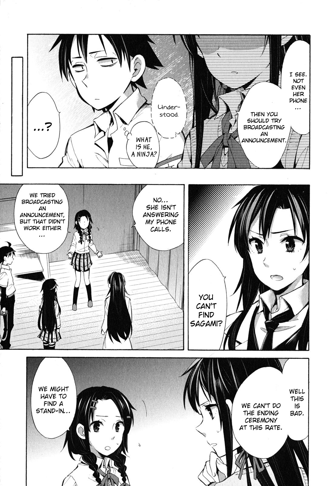 Yahari Ore no Seishun Rabukome wa Machigatte Iru. - Mougenroku Chapter 25 page 14 - Chapter 25
