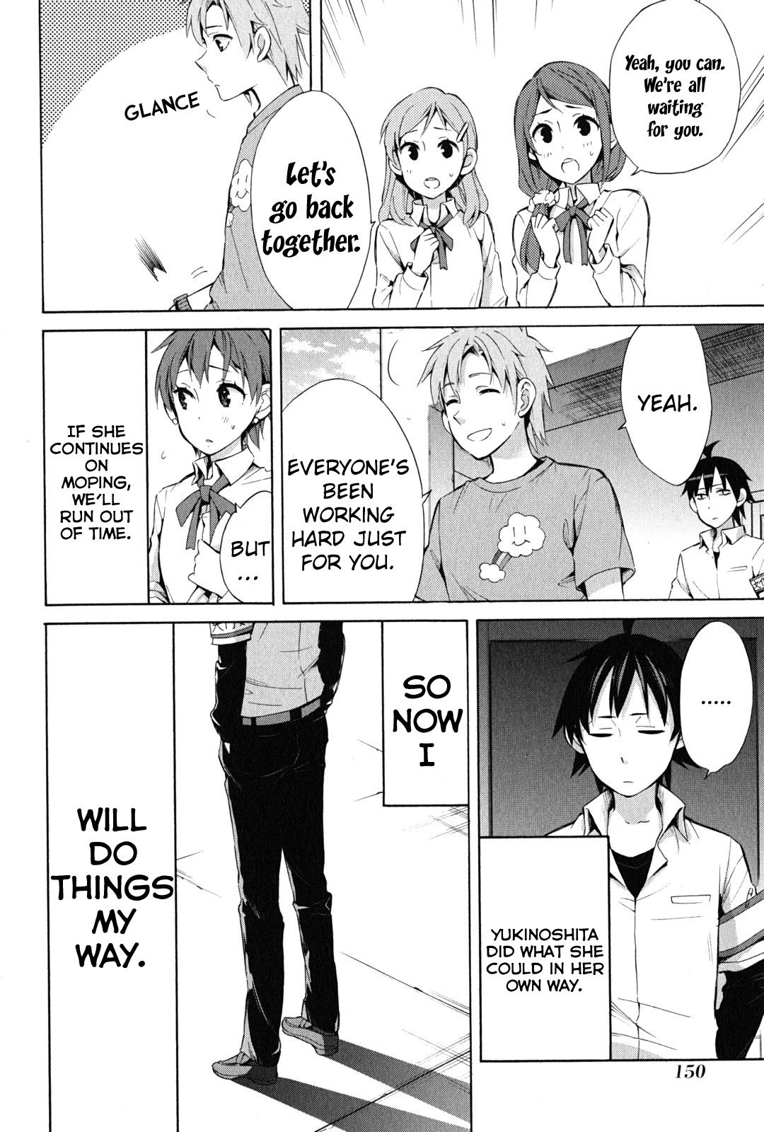 Yahari Ore no Seishun Rabukome wa Machigatte Iru. - Mougenroku Chapter 26 page 10 - Chapter 26