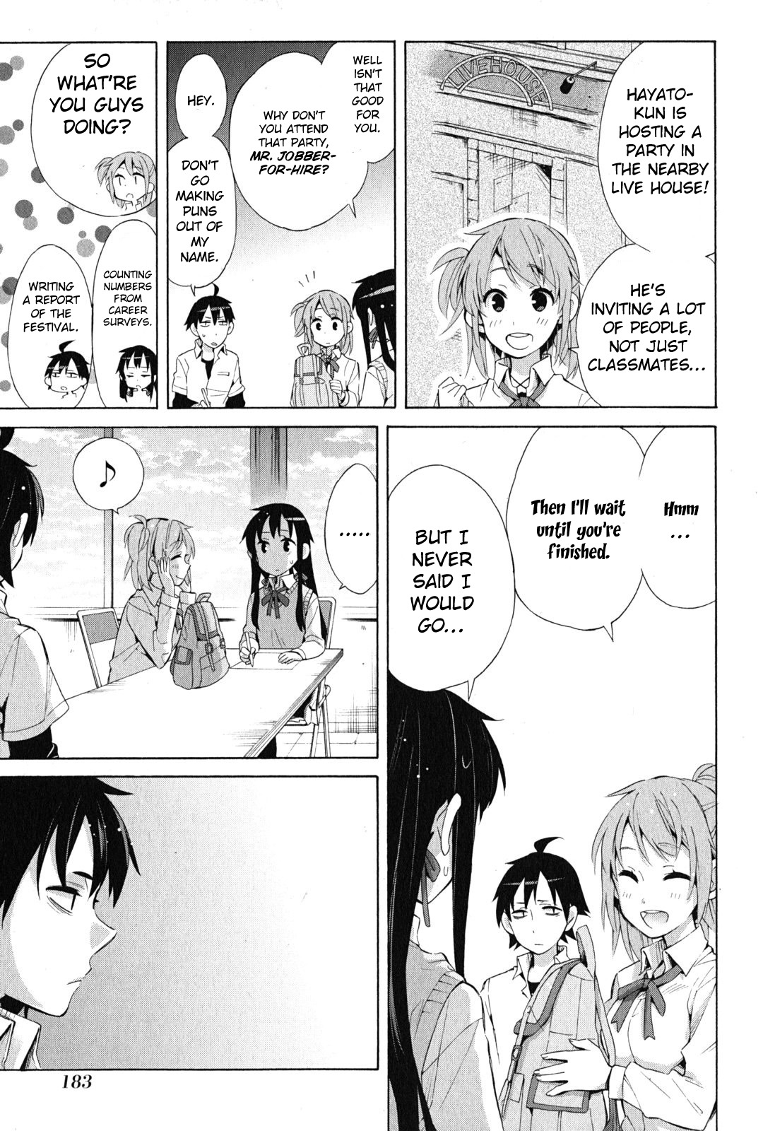 Yahari Ore no Seishun Rabukome wa Machigatte Iru. - Mougenroku Chapter 26 page 39 - Chapter 26