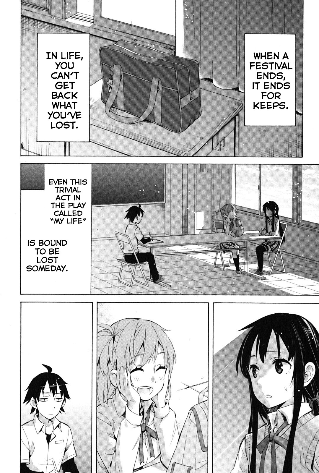 Yahari Ore no Seishun Rabukome wa Machigatte Iru. - Mougenroku Chapter 26 page 40 - Chapter 26