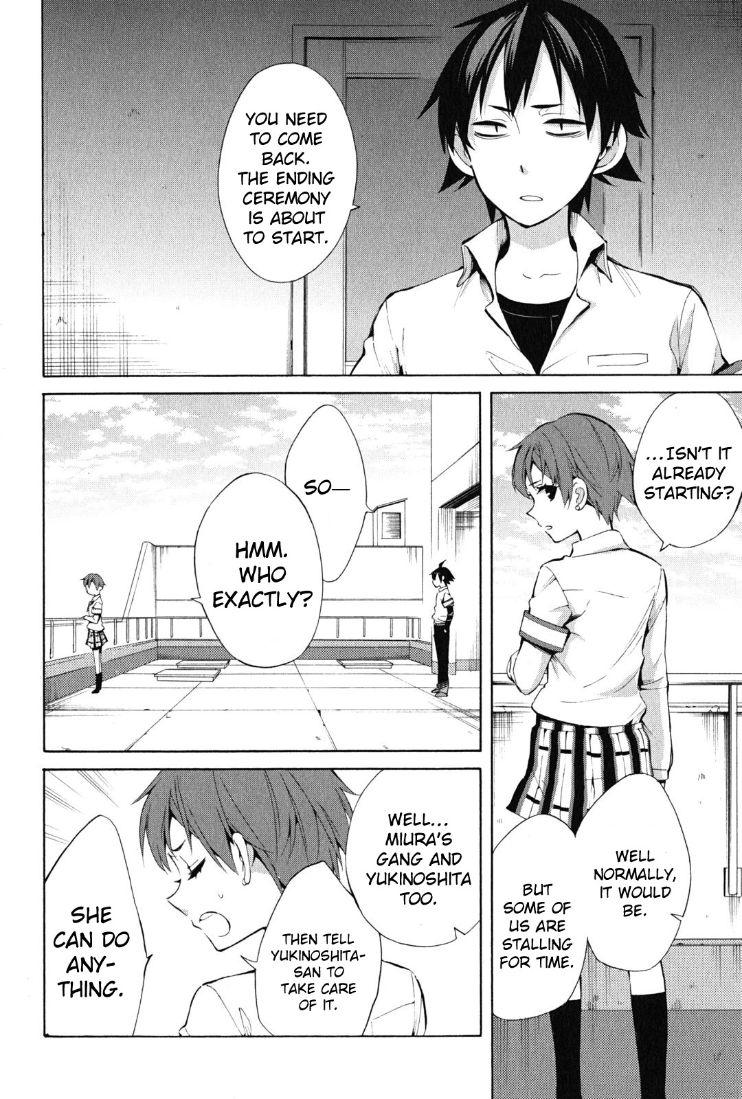 Yahari Ore no Seishun Rabukome wa Machigatte Iru. - Mougenroku Chapter 26 page 6 - Chapter 26