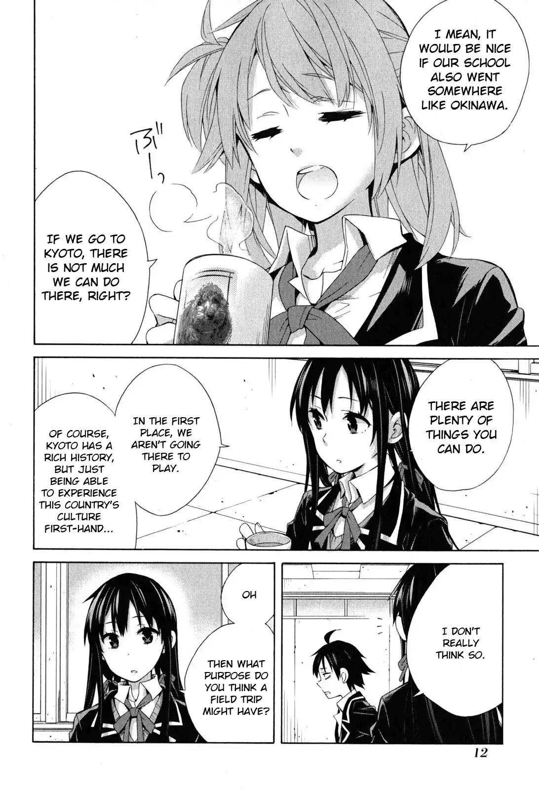 Yahari Ore no Seishun Rabukome wa Machigatte Iru. - Mougenroku Chapter 27 page 10 - Chapter 27