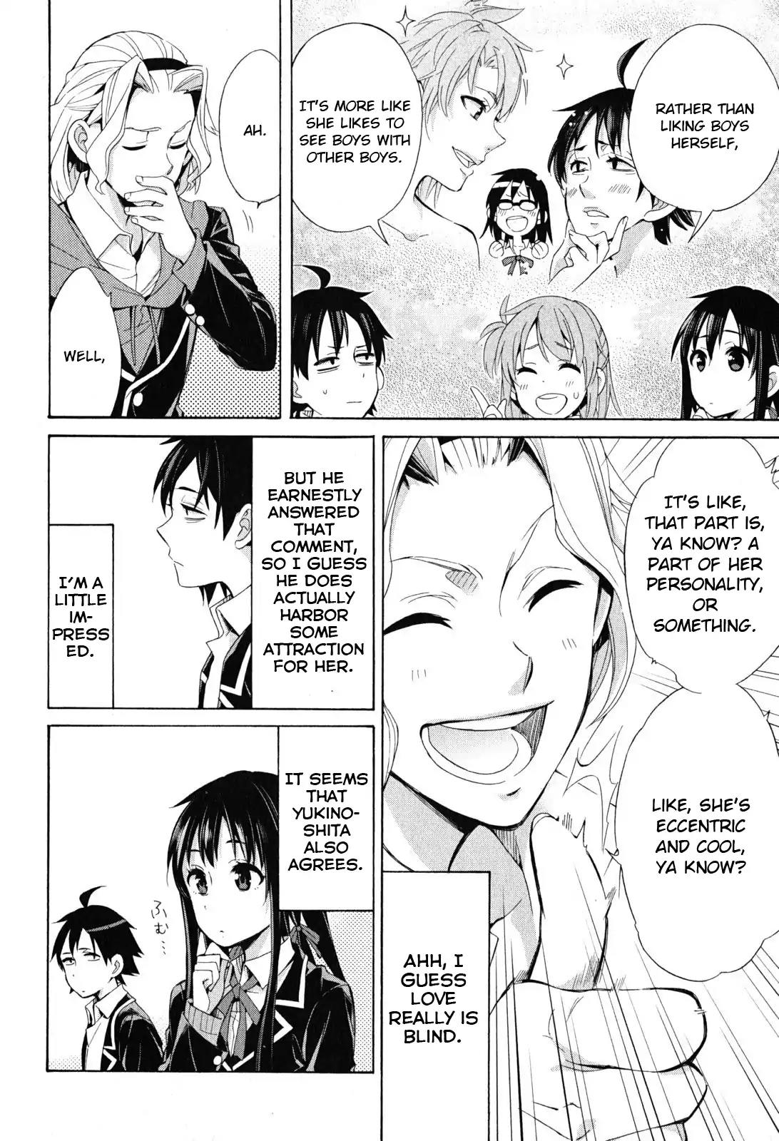 Yahari Ore no Seishun Rabukome wa Machigatte Iru. - Mougenroku Chapter 27 page 24 - Chapter 27