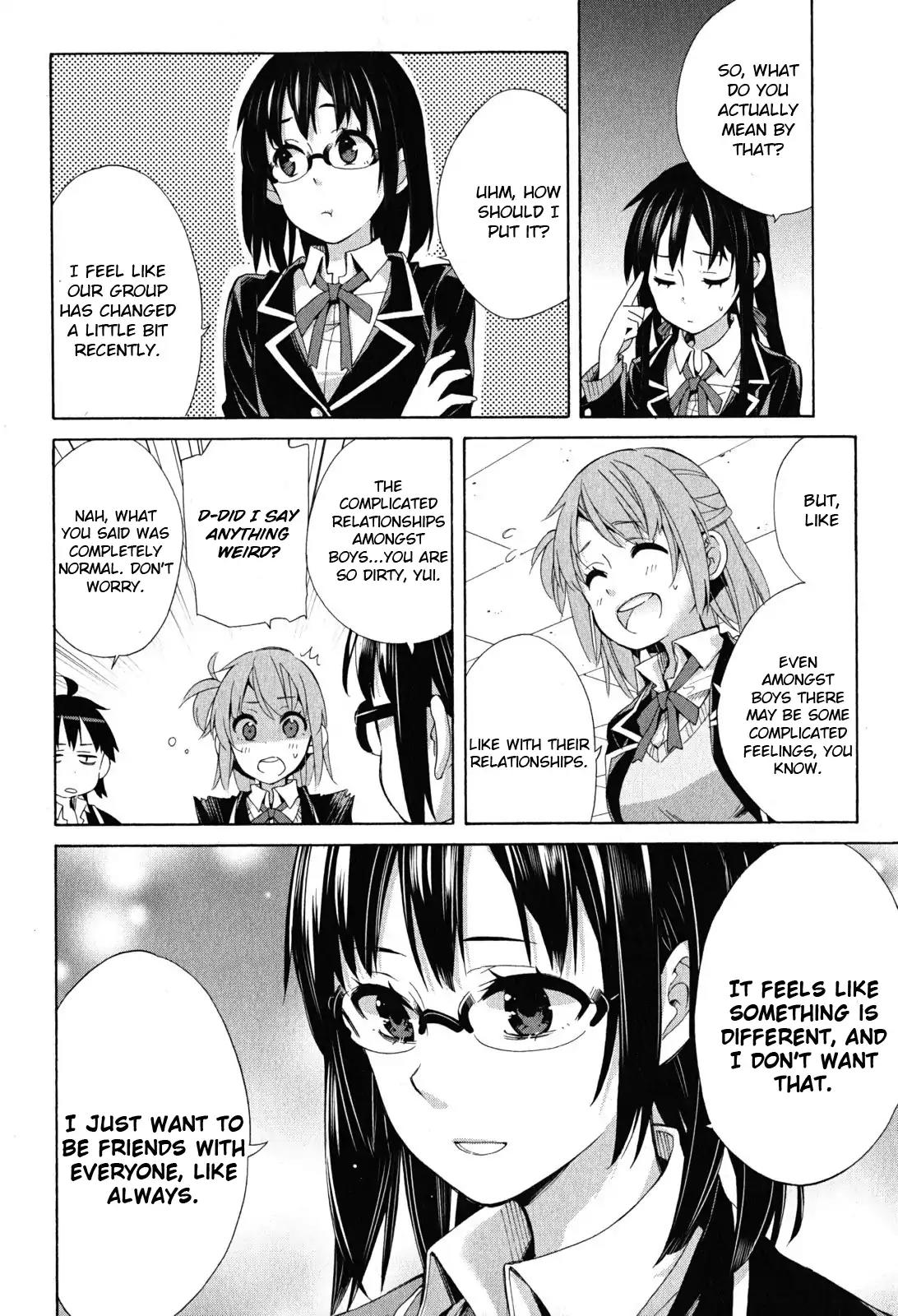 Yahari Ore no Seishun Rabukome wa Machigatte Iru. - Mougenroku Chapter 27 page 30 - Chapter 27