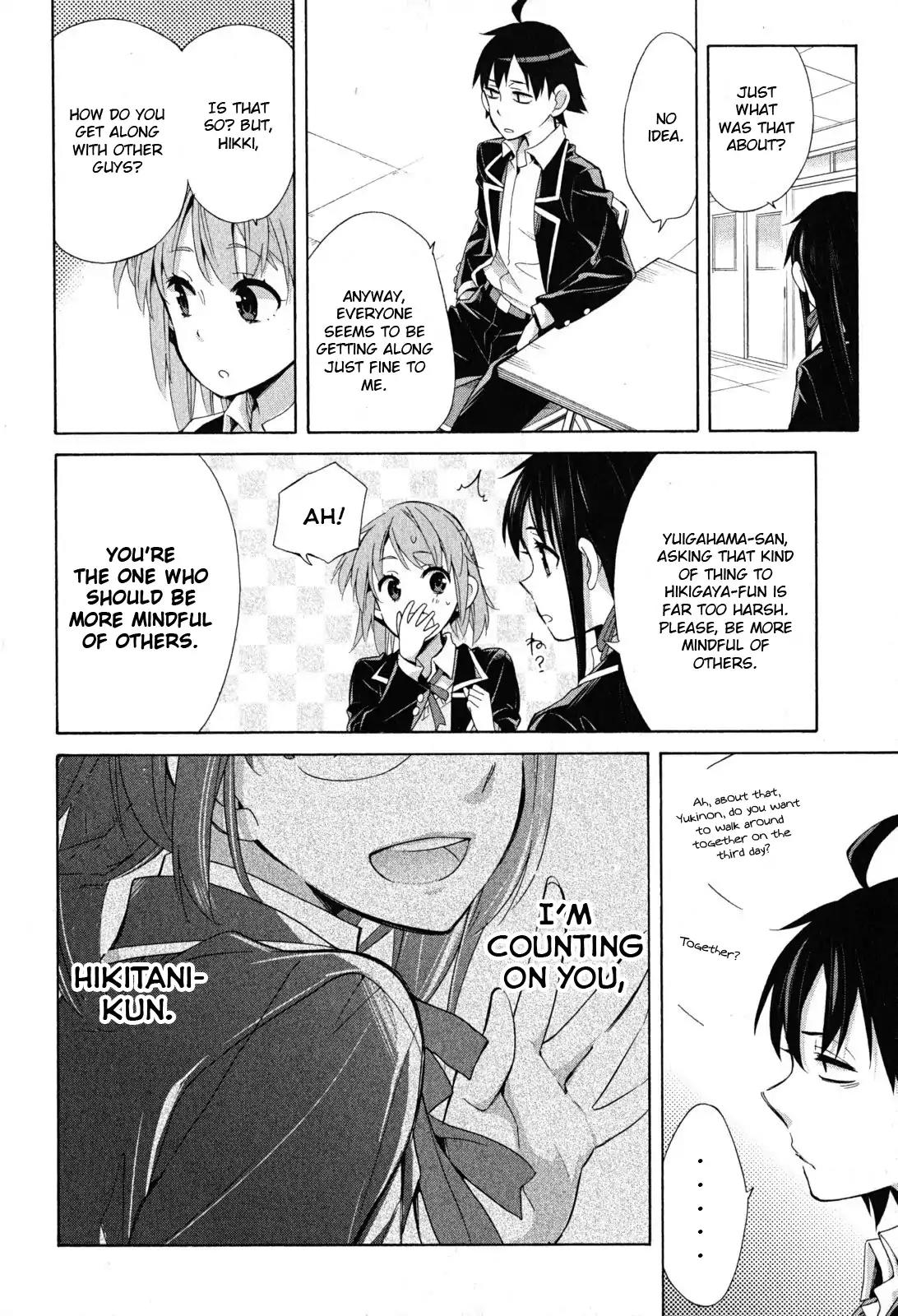 Yahari Ore no Seishun Rabukome wa Machigatte Iru. - Mougenroku Chapter 27 page 32 - Chapter 27