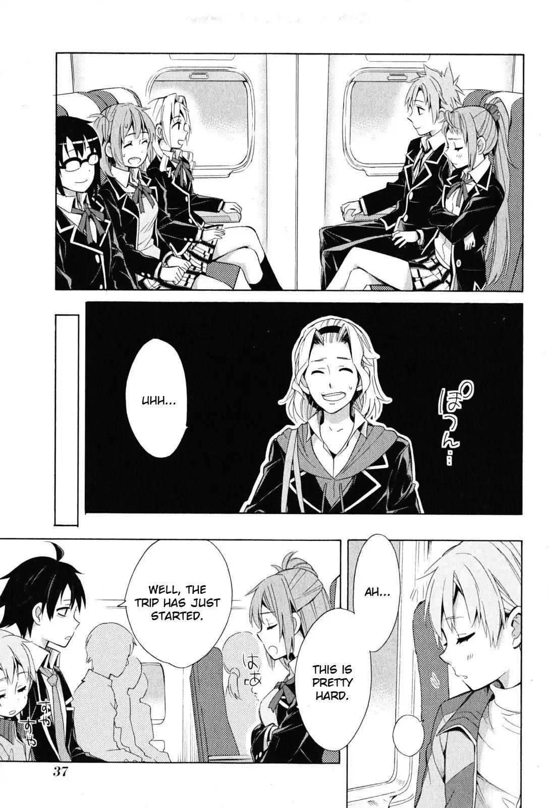 Yahari Ore no Seishun Rabukome wa Machigatte Iru. - Mougenroku Chapter 27 page 35 - Chapter 27