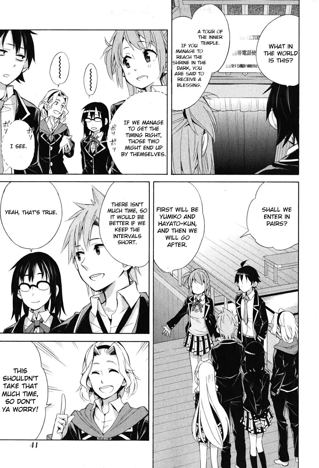 Yahari Ore no Seishun Rabukome wa Machigatte Iru. - Mougenroku Chapter 27 page 39 - Chapter 27