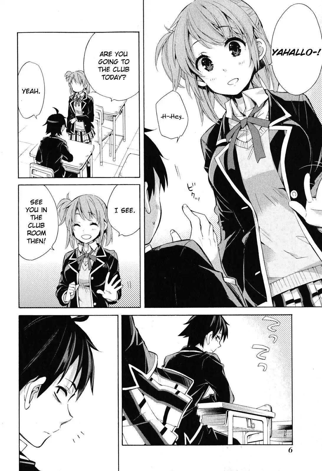 Yahari Ore no Seishun Rabukome wa Machigatte Iru. - Mougenroku Chapter 27 page 4 - Chapter 27