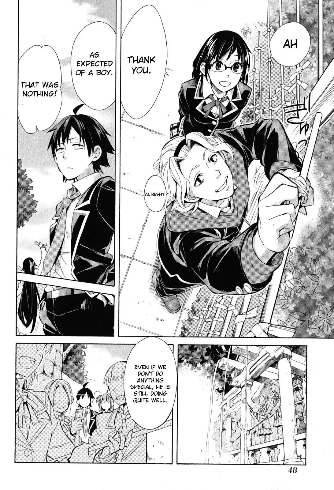 Yahari Ore no Seishun Rabukome wa Machigatte Iru. - Mougenroku Chapter 27 page 46 - Chapter 27