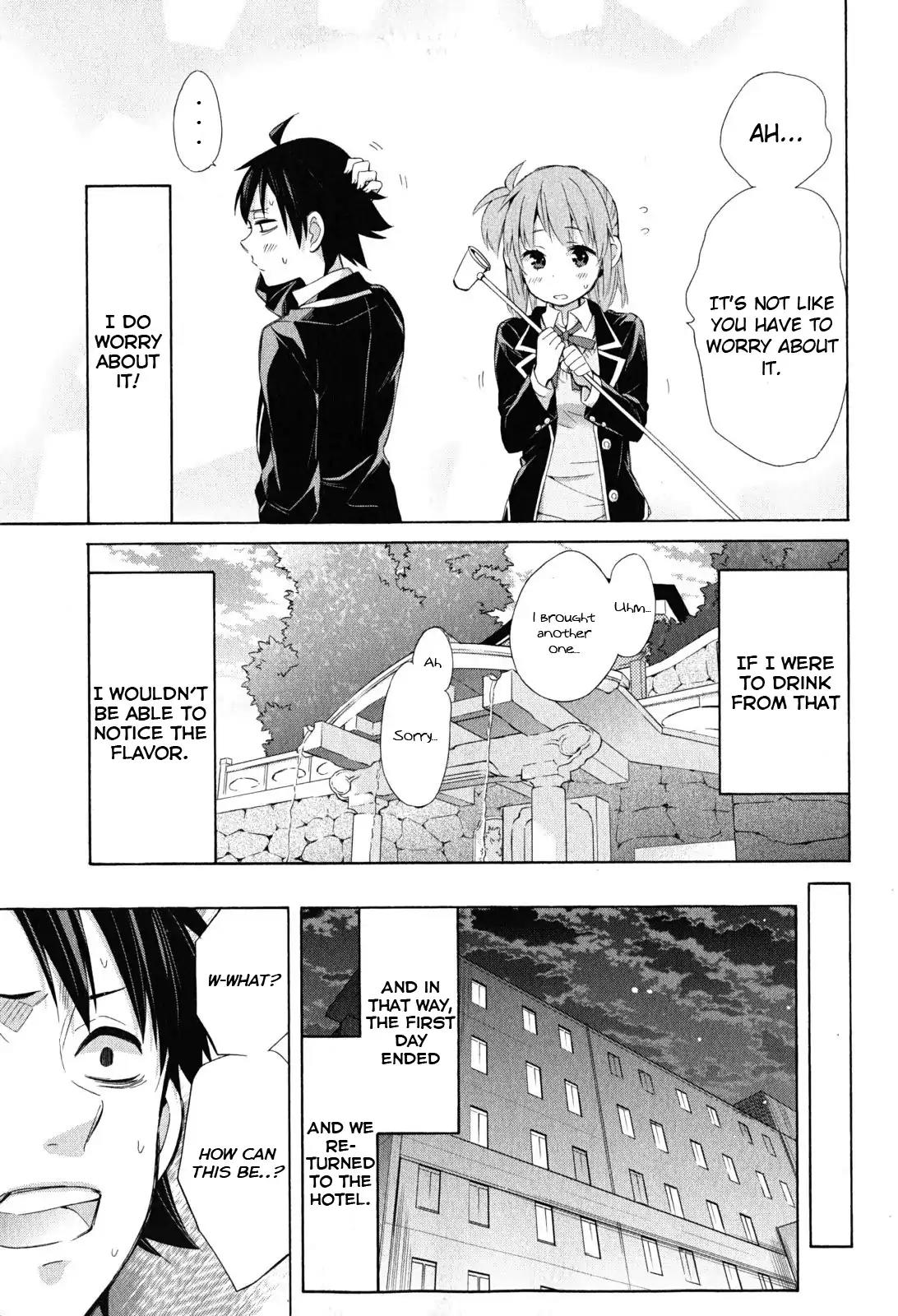Yahari Ore no Seishun Rabukome wa Machigatte Iru. - Mougenroku Chapter 27 page 49 - Chapter 27
