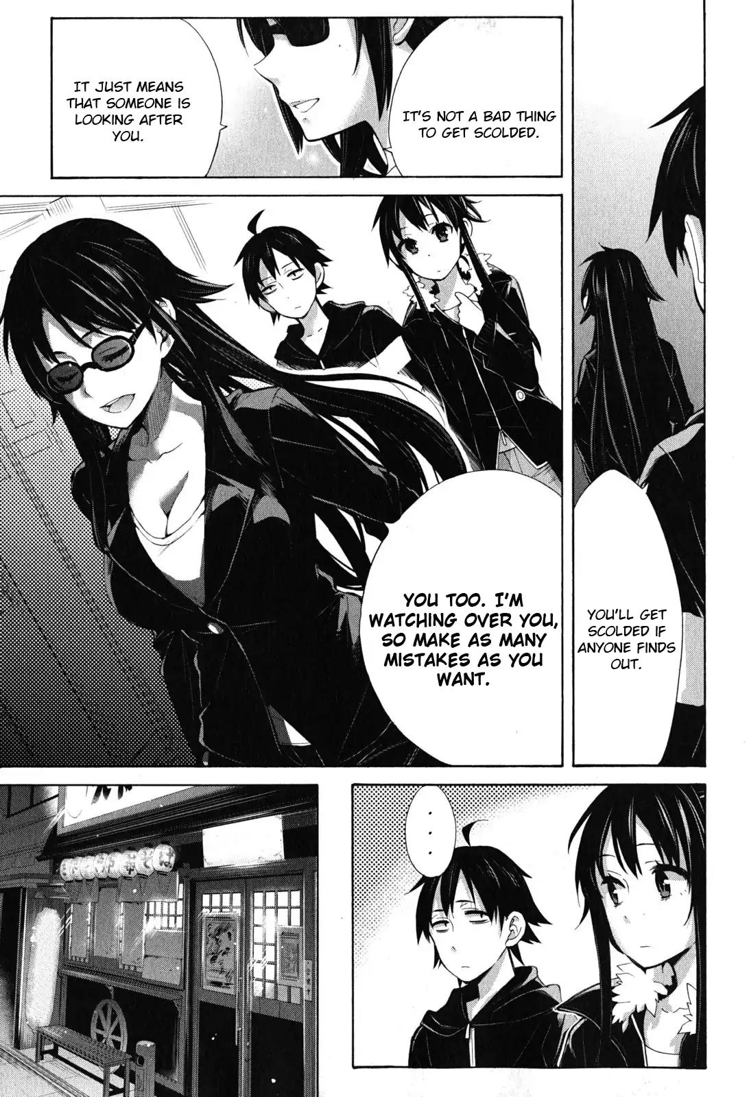 Yahari Ore no Seishun Rabukome wa Machigatte Iru. - Mougenroku Chapter 27 page 55 - Chapter 27