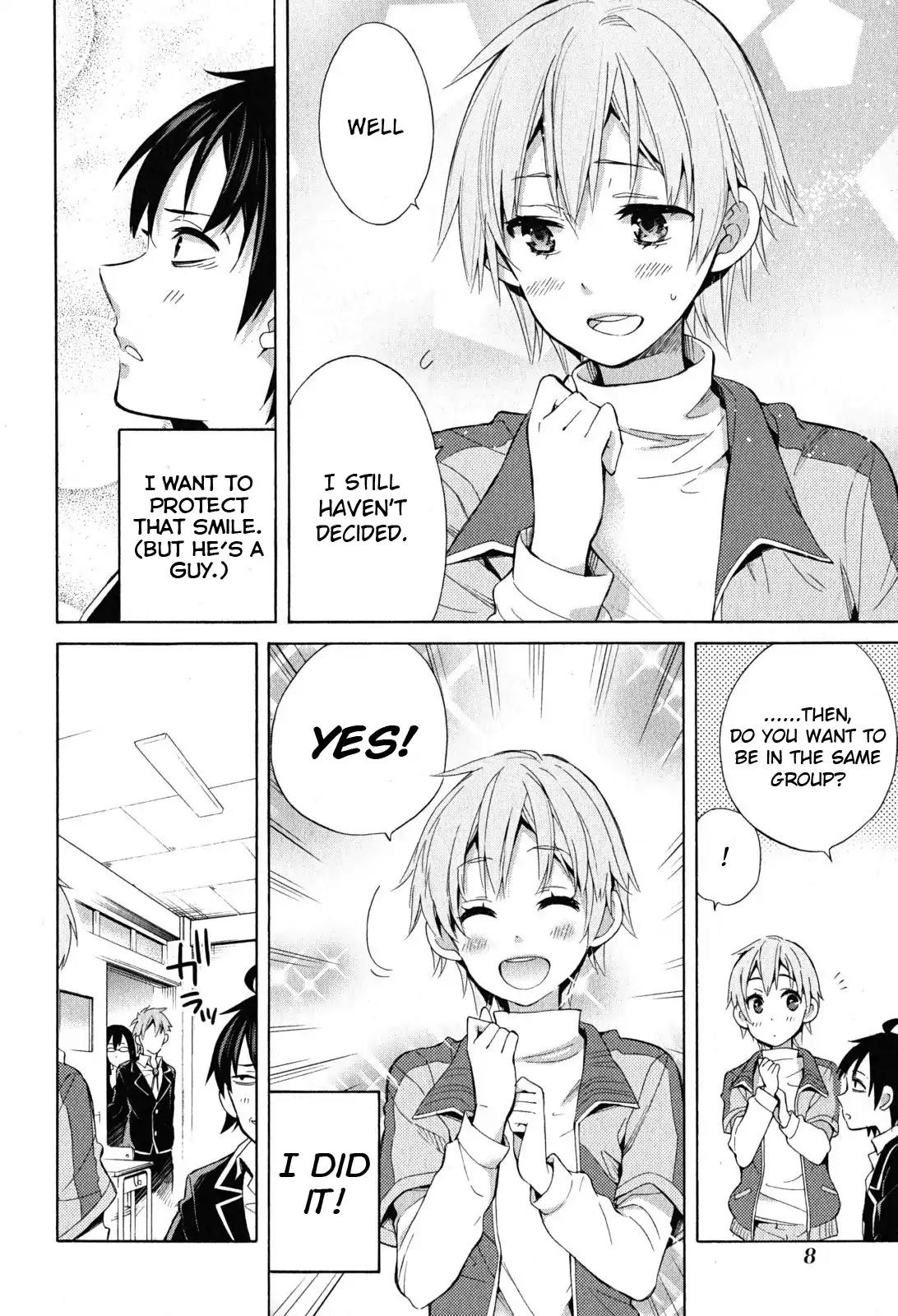 Yahari Ore no Seishun Rabukome wa Machigatte Iru. - Mougenroku Chapter 27 page 6 - Chapter 27
