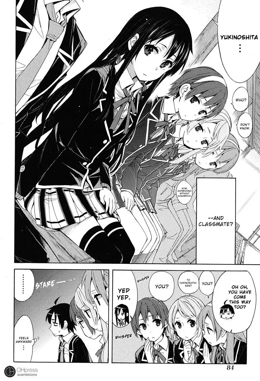 Yahari Ore no Seishun Rabukome wa Machigatte Iru. - Mougenroku Chapter 28 page 20 - Chapter 28