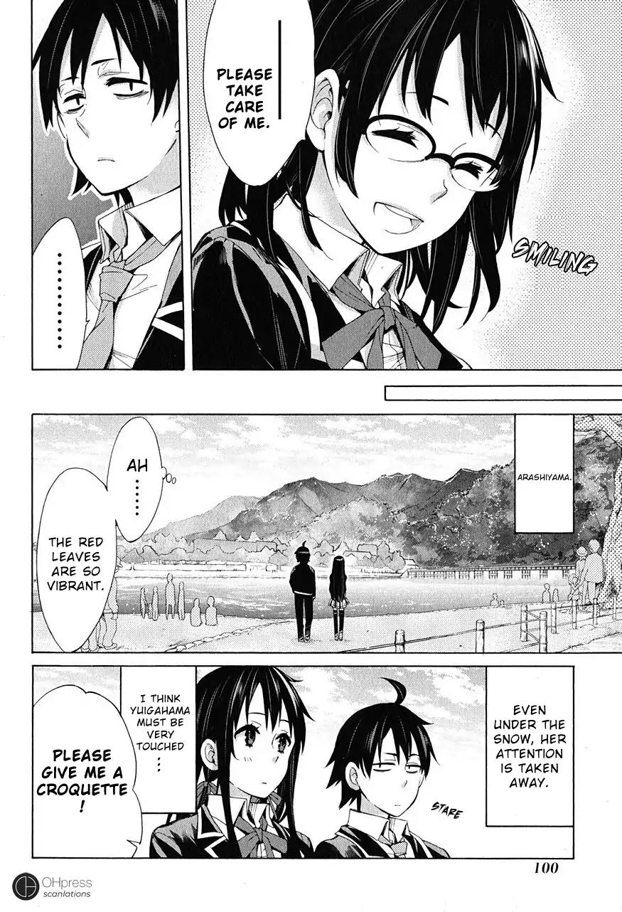 Yahari Ore no Seishun Rabukome wa Machigatte Iru. - Mougenroku Chapter 28 page 35 - Chapter 28