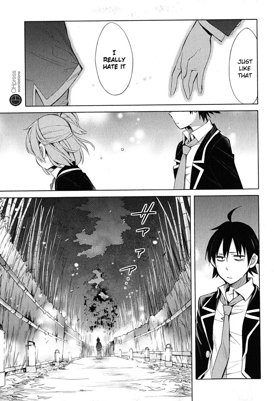 Yahari Ore no Seishun Rabukome wa Machigatte Iru. - Mougenroku Chapter 29 page 34 - Chapter 29
