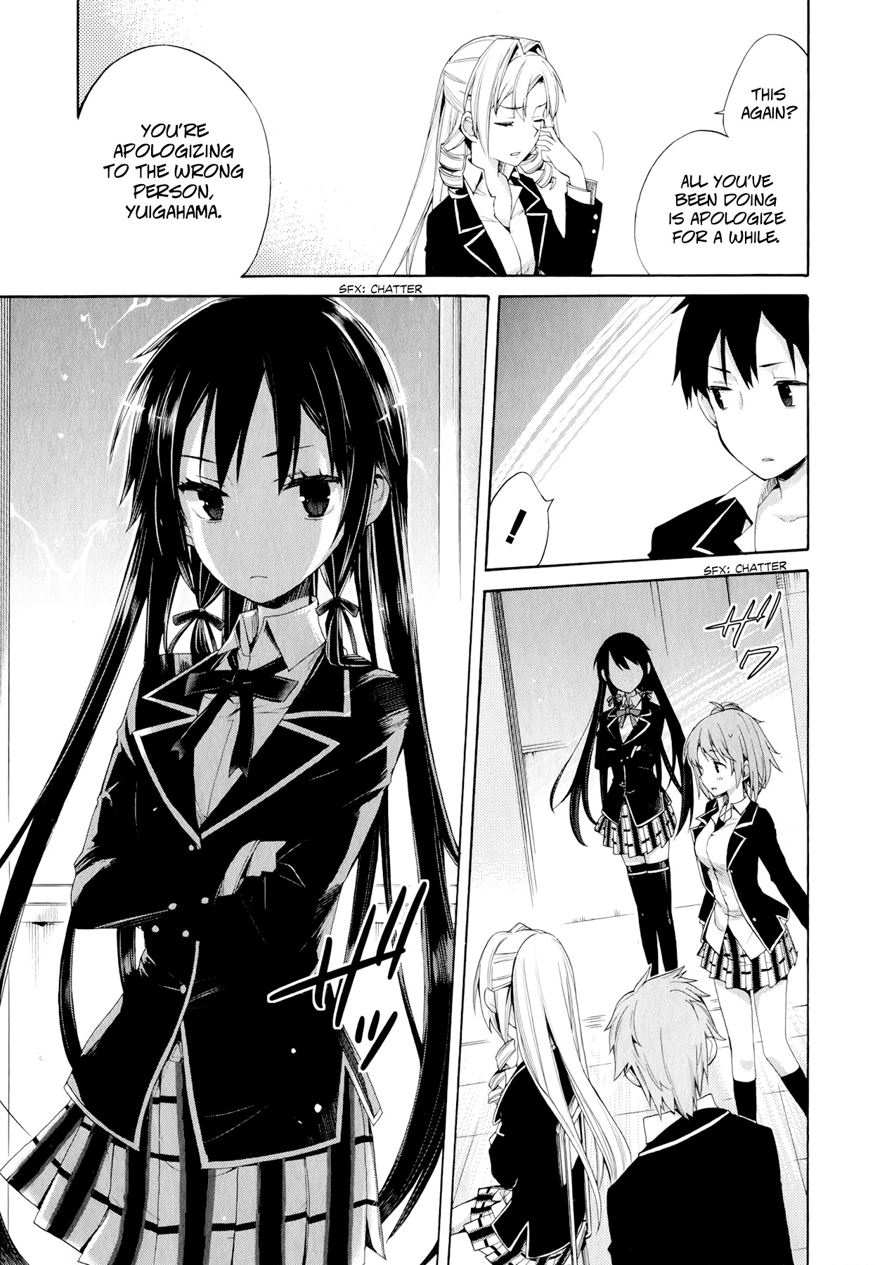 Yahari Ore no Seishun Rabukome wa Machigatte Iru. - Mougenroku Chapter 3 page 12 - Chapter 3 : My Youth
