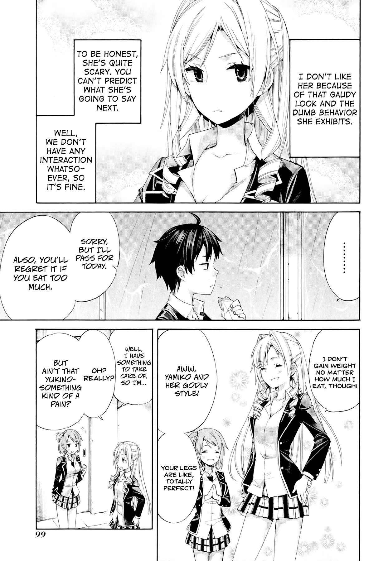 Yahari Ore no Seishun Rabukome wa Machigatte Iru. - Mougenroku Chapter 3 page 6 - Chapter 3 : My Youth