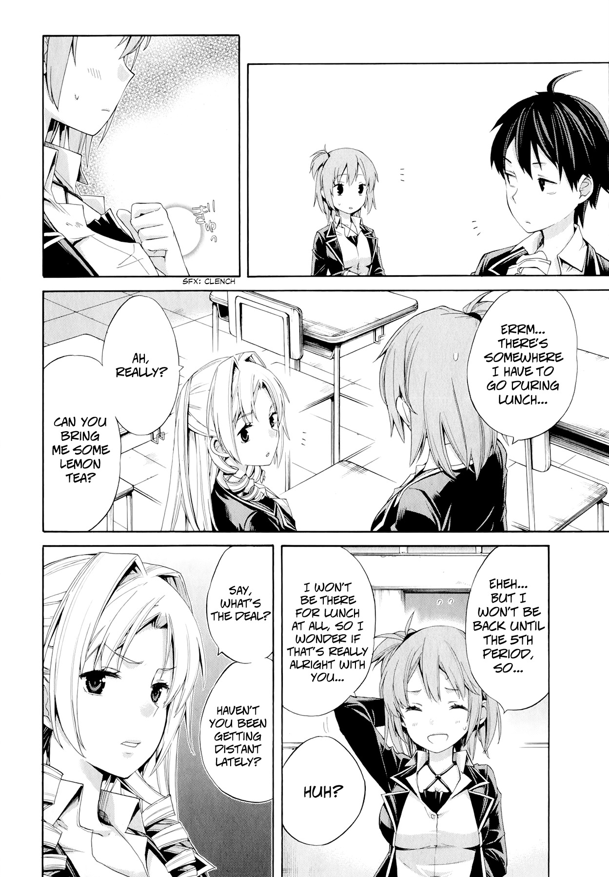 Yahari Ore no Seishun Rabukome wa Machigatte Iru. - Mougenroku Chapter 3 page 9 - Chapter 3 : My Youth