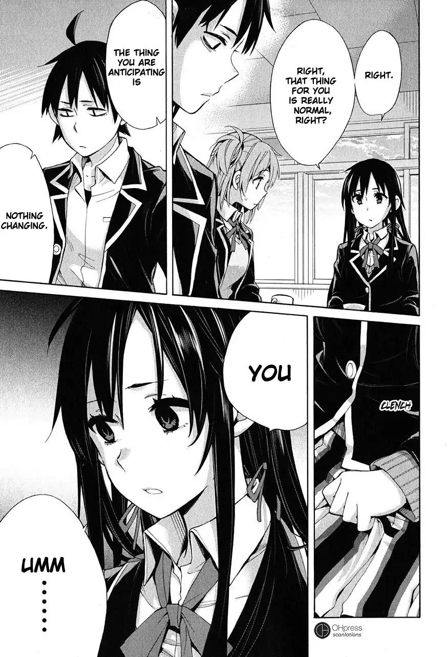 Yahari Ore no Seishun Rabukome wa Machigatte Iru. - Mougenroku Chapter 30 page 19 - Chapter 30