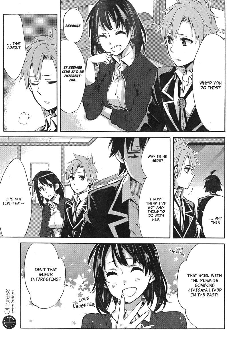Yahari Ore no Seishun Rabukome wa Machigatte Iru. - Mougenroku Chapter 31 page 19 - Chapter 31