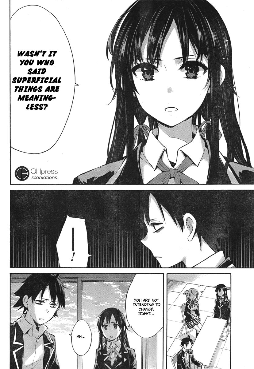 Yahari Ore no Seishun Rabukome wa Machigatte Iru. - Mougenroku Chapter 31 page 30 - Chapter 31