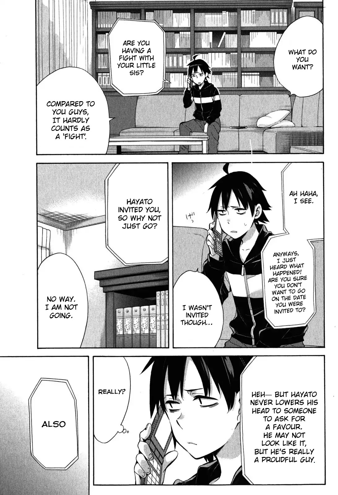 Yahari Ore no Seishun Rabukome wa Machigatte Iru. - Mougenroku Chapter 32 page 10 - Chapter 32