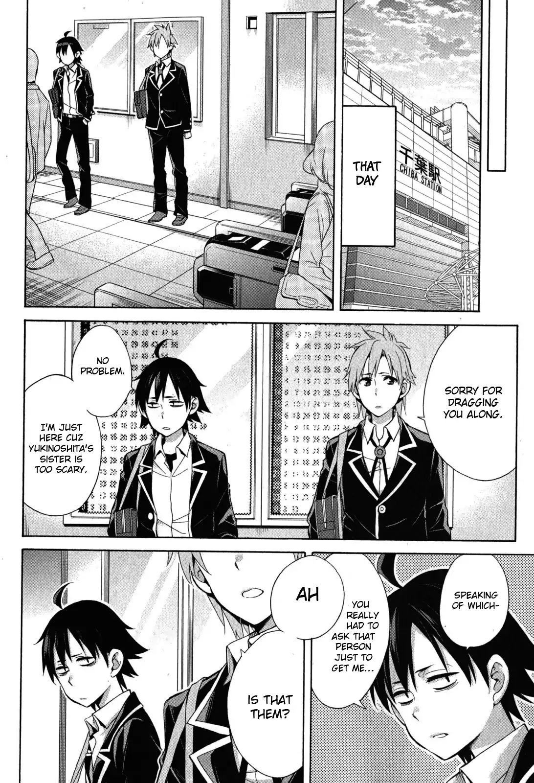 Yahari Ore no Seishun Rabukome wa Machigatte Iru. - Mougenroku Chapter 32 page 13 - Chapter 32