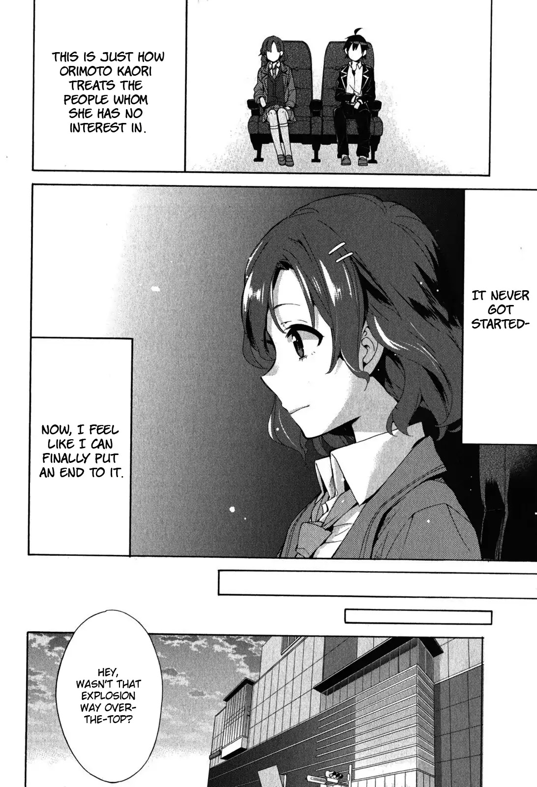 Yahari Ore no Seishun Rabukome wa Machigatte Iru. - Mougenroku Chapter 32 page 17 - Chapter 32