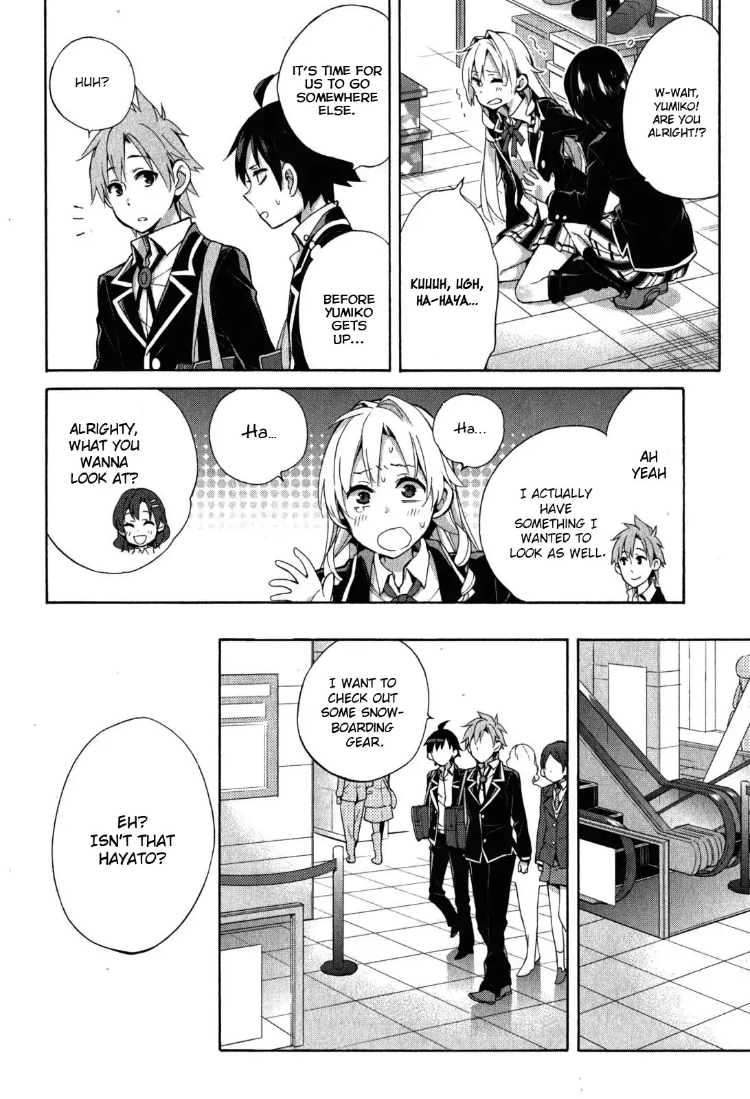 Yahari Ore no Seishun Rabukome wa Machigatte Iru. - Mougenroku Chapter 32 page 23 - Chapter 32