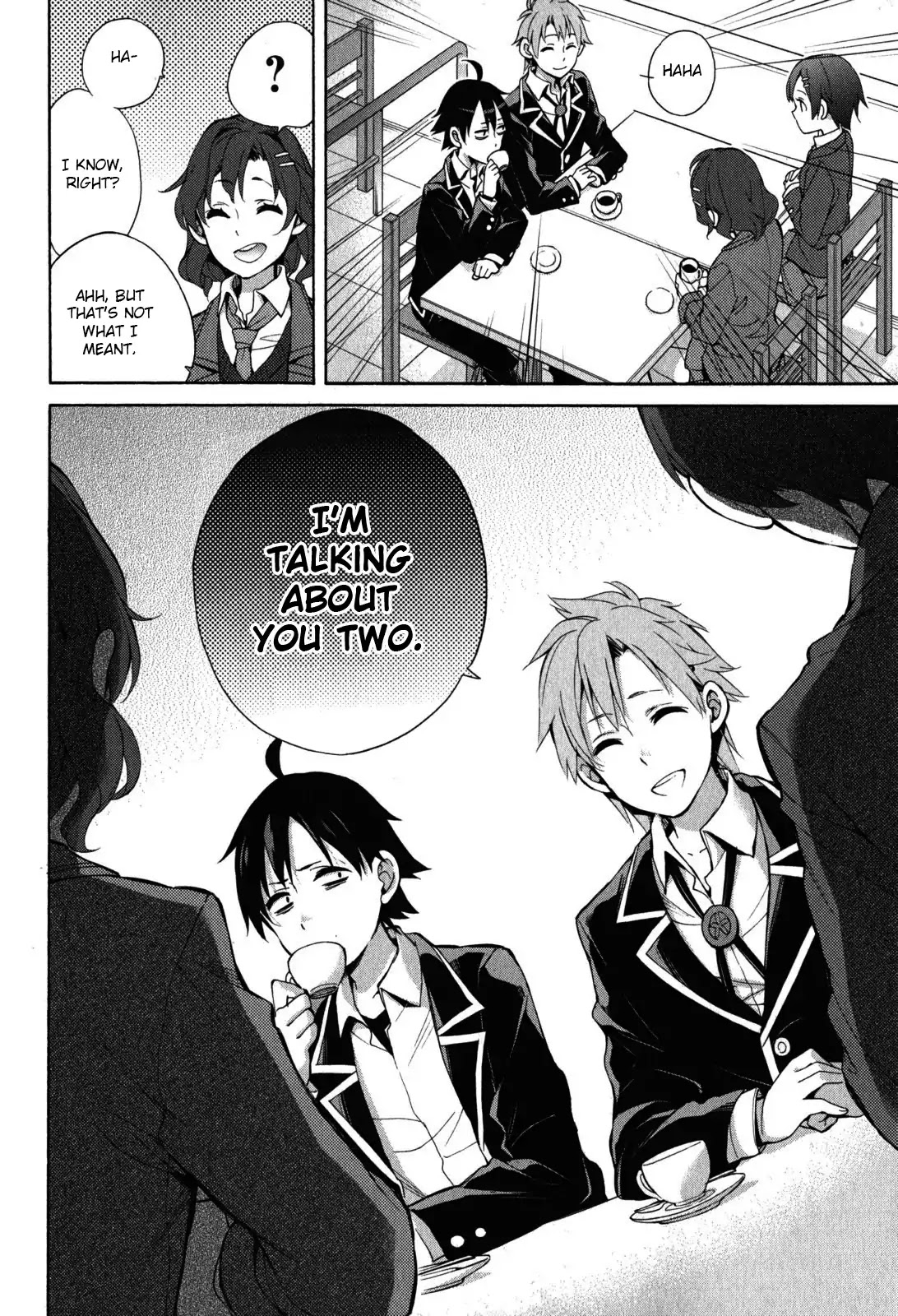 Yahari Ore no Seishun Rabukome wa Machigatte Iru. - Mougenroku Chapter 32 page 35 - Chapter 32