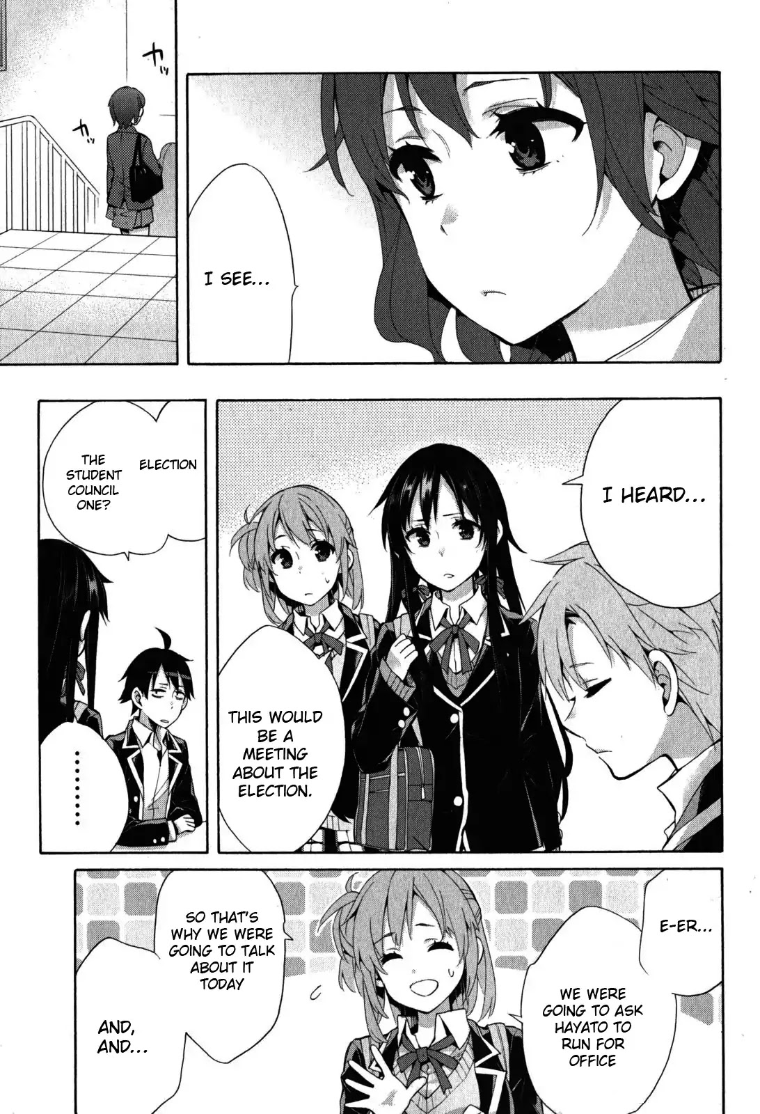 Yahari Ore no Seishun Rabukome wa Machigatte Iru. - Mougenroku Chapter 32 page 40 - Chapter 32